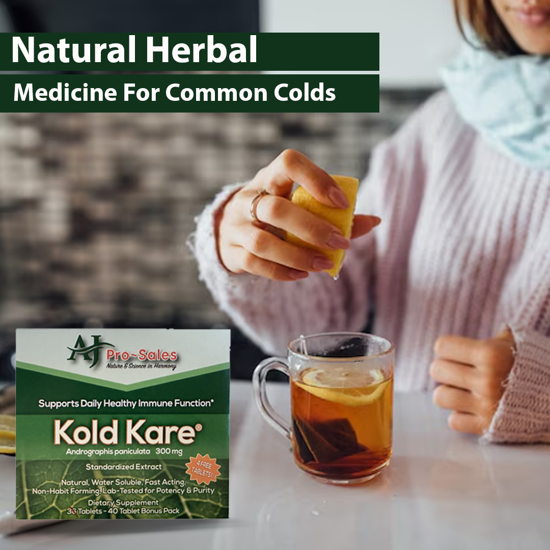 Natural Herbal Medicine For Common Colds